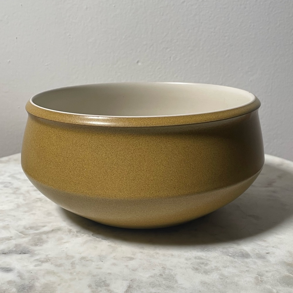 Vintage Denby Stoneware Ode Pattern Vegetable / Serving Bowl - Made in England